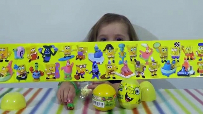 Des œufs Pantalon éponge carré jouets jouets Bob léponge surprise oeuf bob décompactage Unbox surprise