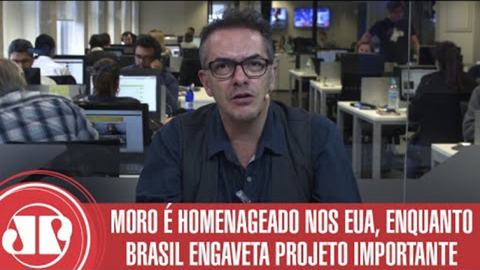 Moro é homenageado nos EUA e Brasil engaveta projeto importante | Claudio Tognolli | Jovem Pan