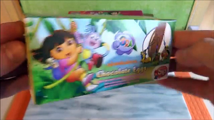 3 paquetes huevos huevos huevos sorpresa juguetes dora huevos unboxing sorpresa Dora la exploradora