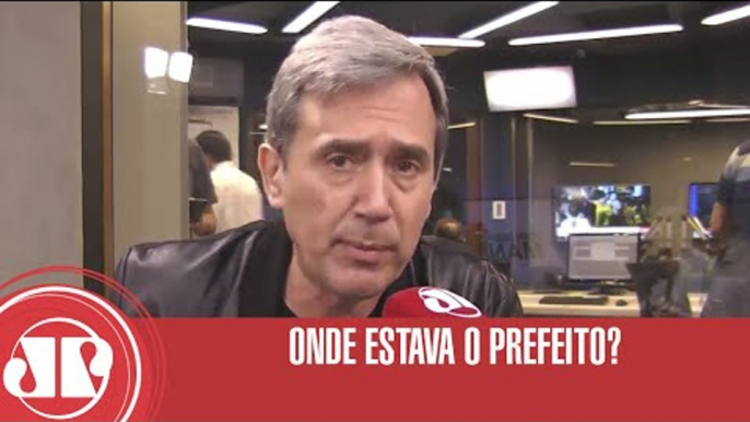 Enquanto cidade entra em colapso, prefeito brinca na internet | Marco Antonio Villa | Jovem Pan