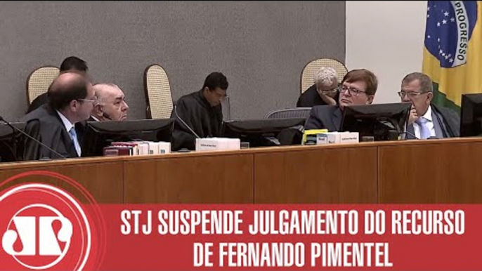 STJ suspende julgamento do recurso de Fernando Pimentel | Jornal da Manhã | Jovem Pan