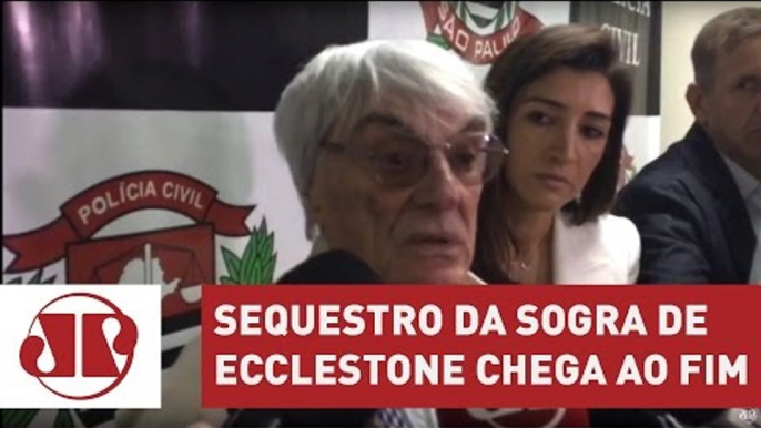 Ecclestone elogia trabalho da polícia em sequestro de sogra | Jornal da Manhã | Jovem Pan