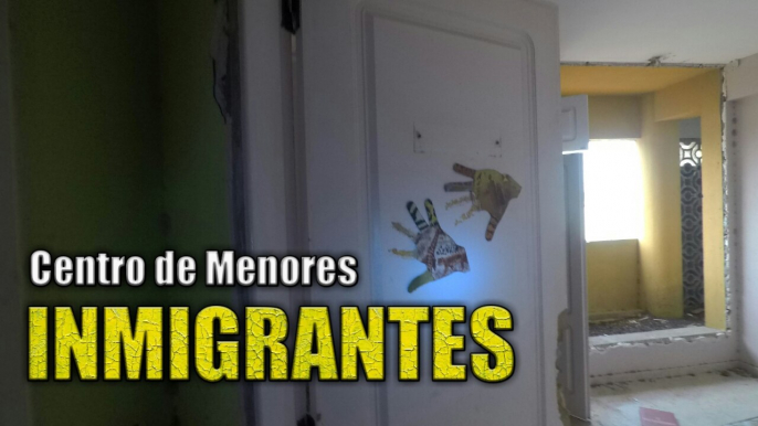 SUSTO en el CENTRO DE MENORES INMIGRANTES ABANDONADO - EXPLORACION URBANA - URBEX ESPAÑA