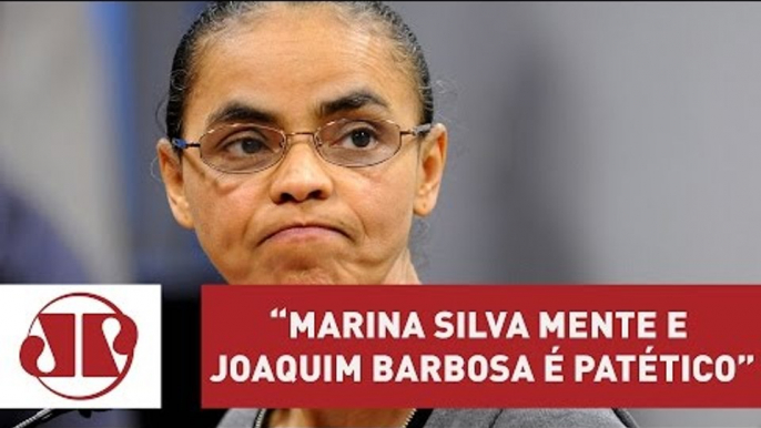 Marina Silva mente e Joaquim Barbosa é patético, diz Villa | Jornal da Manhã | Jovem Pan