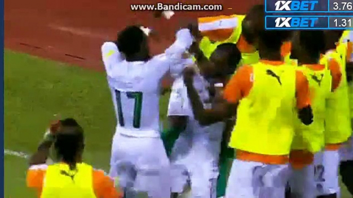 Gabon 0-3 Côte d'Ivoire But Doumbia 02.09.2017