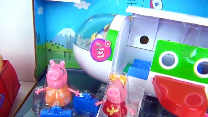 Fiesta caza mella cerdo Avión juego sorpresa juguete juguetes viajar Jr peppa s disney