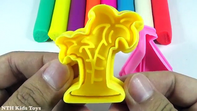 Et argile les couleurs Créatif pour amusement amusement enfants Apprendre la modélisation moules jouer arc en ciel avec Doh fruits