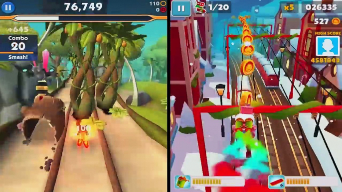 Sonic Dash 2: Sonic Boom VS. Subway Surfers