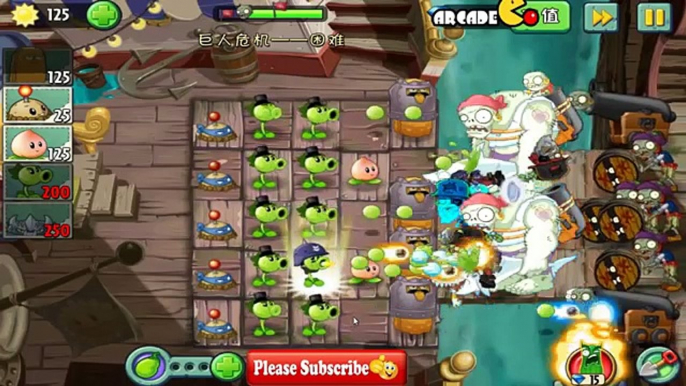 Plants Vs Zombies 2 Kung Fu World: New Costume New Power On Fire Walkthrough Part 35 (China Version)