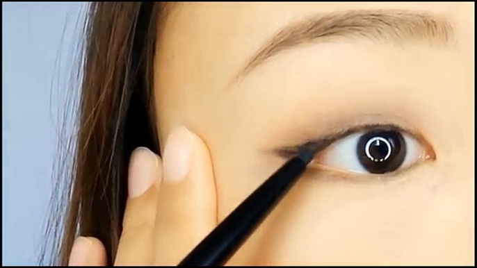 Eyeliner Tutorial for Beginners:Gentle Winged eyeliner with Eyeliner Pencil, Gel and Liquid Eyeliner