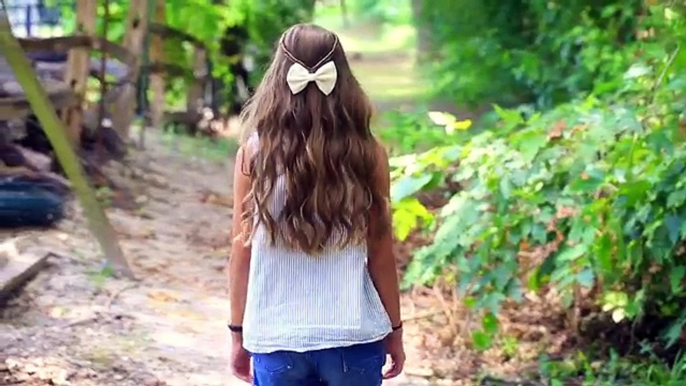 Mignonne filles coiffures infini tresser Embrasse retour à lécole coiffures