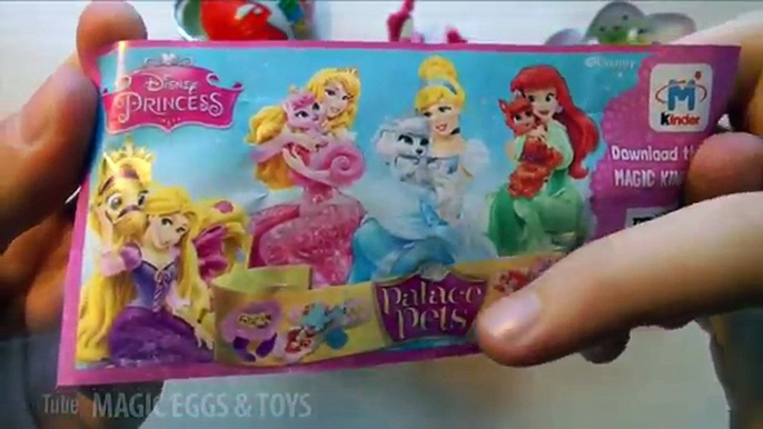 Palais Princesse déballer Kinder Surprise animaux royaux Kinder Surprise disney