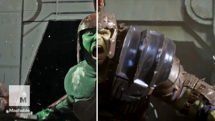 Our homemade trailer of 'Thor: Ragnarok' looks stunning side-by-side the original one