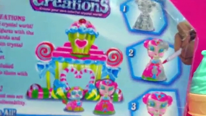 Dulces Castillo arte creaciones cristal marcadores juego princesa Color cookiesirwlc unboxing