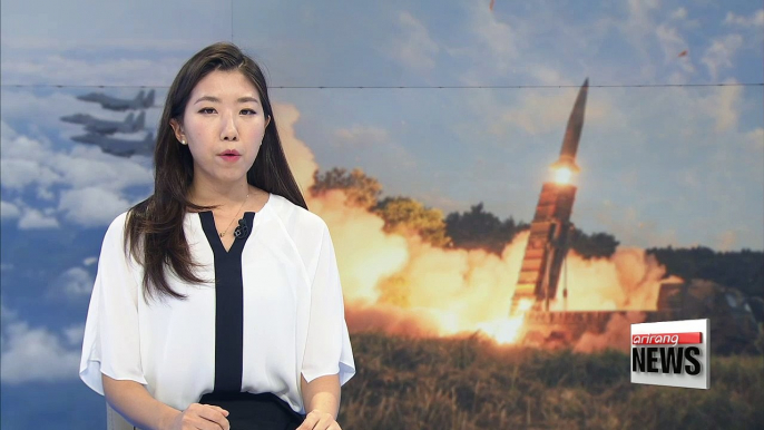 S. Korean military holds live-firing missile drill in response to N. Korea's nuke test