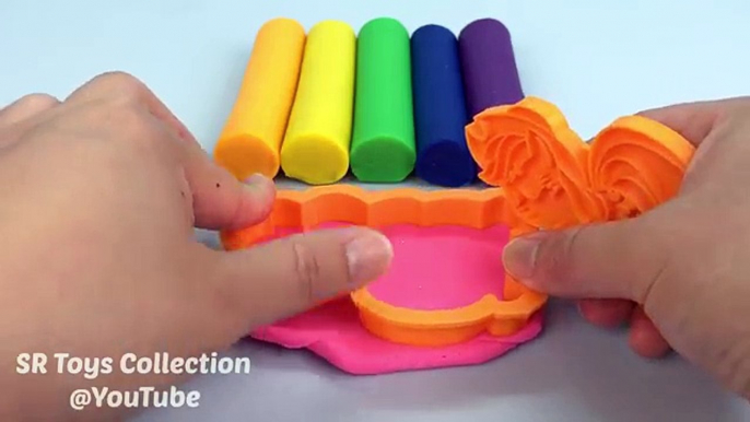 Et argile les couleurs Créatif pour amusement amusement enfants Apprendre la modélisation moules jouer arc en ciel avec Doh fruits