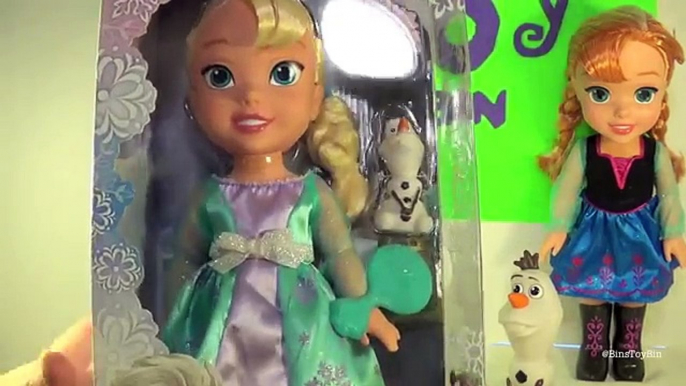 Y Ana compartimiento muñeca congelado críticas juguete Disney elsa olaf bins