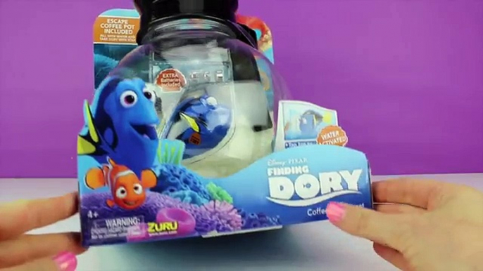 Finding Dory Coffee Pot Playset with Swimmers Mashems and Micro Lites