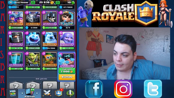 AMAN TANRIM!! 2 TANE SÜPER BÜYÜLÜ SANDIK AÇTIM Clash Royale