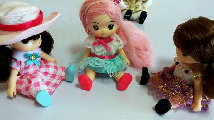 인형놀이 왕따 미미! 리틀미미 드라마 왕따인형극 공주인형 장난감 outcast playing with dolls