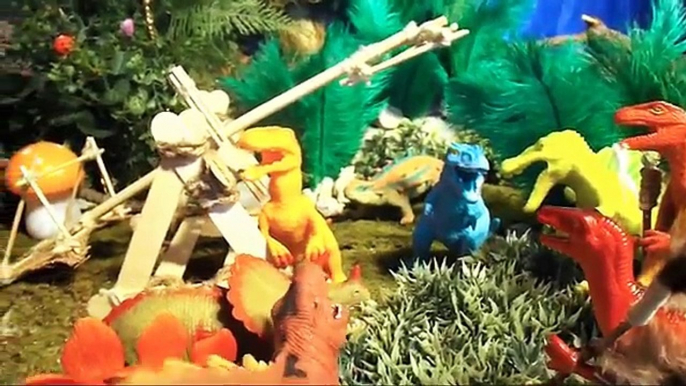 Batalla dinosaurio para divertido Niños Aprender nombres confrontación juguete vídeo dino