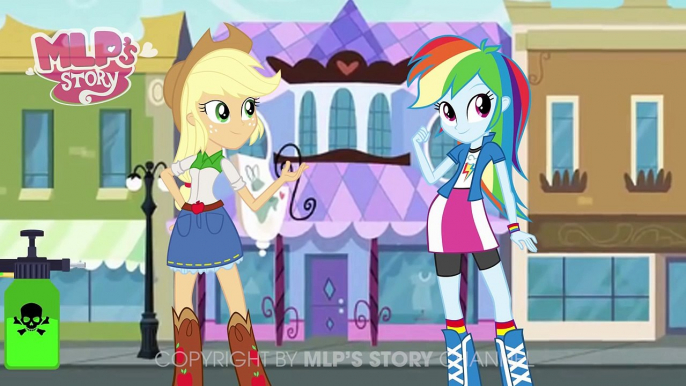 My Little Pony MLP Equestria Girls Transforms with Animation Love Story FAT POTION