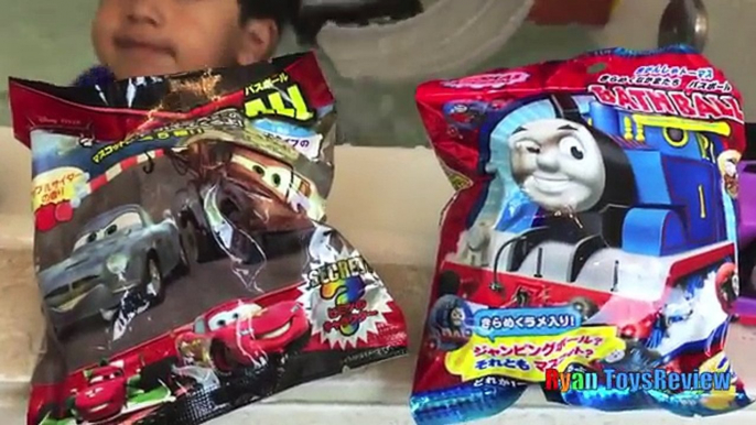 Des balles bain des voitures Japonais jouets les trains Disney surprise mcqueen mater thomas ryan toysre