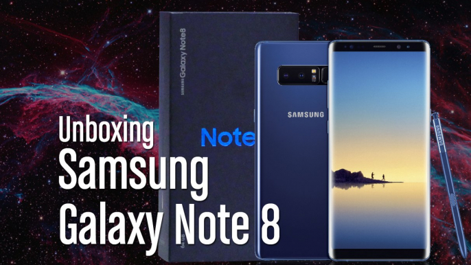 Galaxy Note 8: Unboxing en vídeo con extras curiosos y S8+ en mano