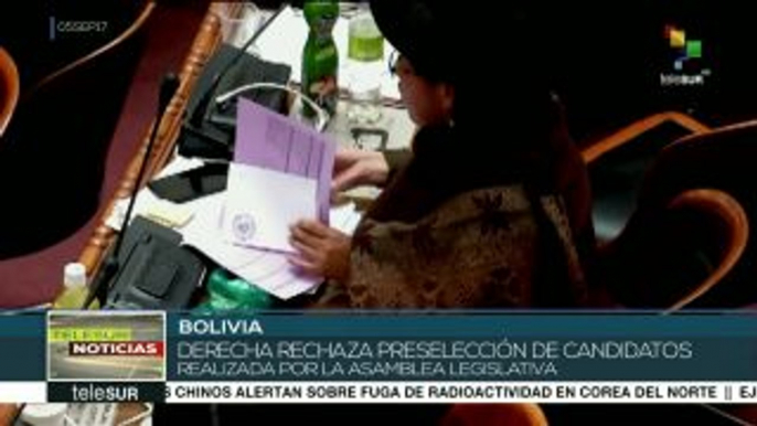 Organizaciones sociales respaldan las elecciones judiciales en Bolivia