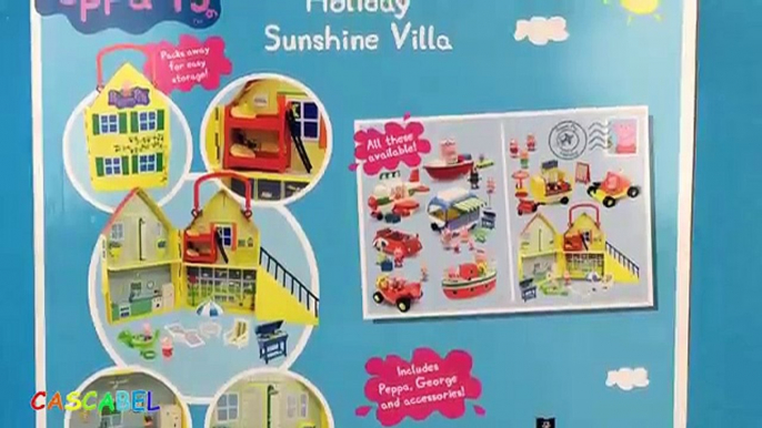 Peppa Pig Casa de Vacaciones Holiday Sunshine Villa Playset - Juguetes de Peppa Pig