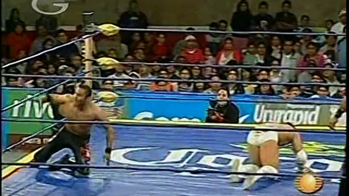 AAA-Sin Limite  2009.08.07  Zacapuaxtla  03 Alex Koslov & Sugi San vs. Jack Evans & Rocky Romero