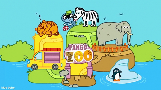 Animaux bébé dessin animé pour amusement amusement drôle dans enfants Apprendre vidéo Pango storytime pango zoo c