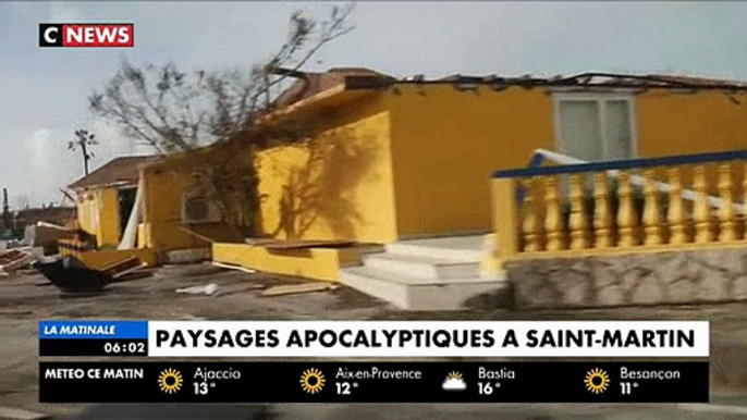 Ouragan: Les images effrayantes de Saint Martin transformé en champ de ruines