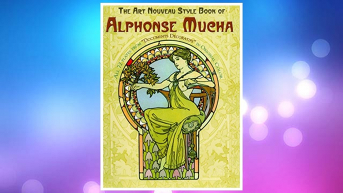 Download PDF The Art Nouveau Style Book of Alphonse Mucha (Dover Fine Art, History of Art) FREE