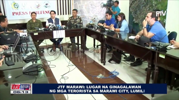 JTF Marawi: Lugar na ginagalawan ng mga terorista sa Marawi City, lumiit