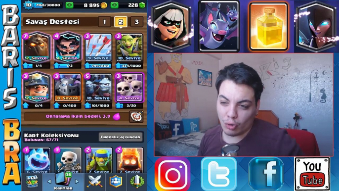 PATRON ÇILDIRDI!! 31000 GEM DEĞERİNDE SANDIK AÇILIMI (9 EFSANEVİ KART) Clash Royale