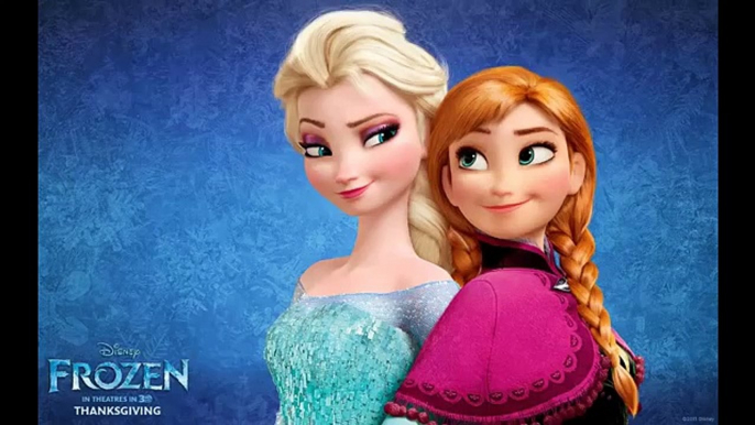 Et animé dessin animé coloration gelé vidéos dessin animé Disney Anna elsa cœur froid