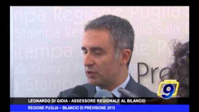 REGIONE PUGLIA | Bilancio di previsione 2015