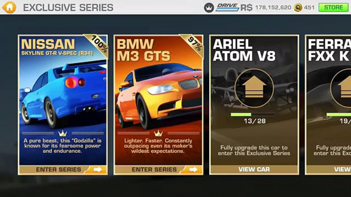 Real Racing 3 - 100% Completion BMW M3 GTS at Exclusive Series