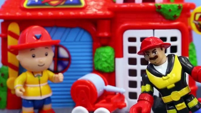 Mickey Mouse Clubhouse Fire Truck Visits Peppa Pig and The Joker Attacks by ToysReviewToys