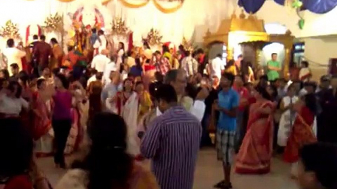 Dance__Devotional Dance by Lady Devotees on Durga puja