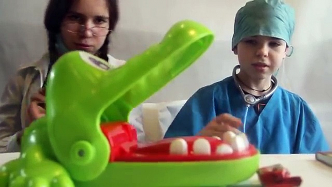 Défi dentiste jouet doigts crocodile médecin défi bit crocodile hors jeu de crocodile * k