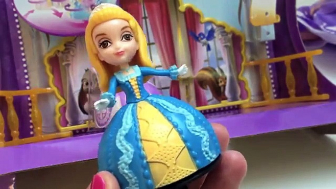 Et dansant première sœurs le le le le la jouets vidéo Sofia sofia minimus playsets disney junior prin