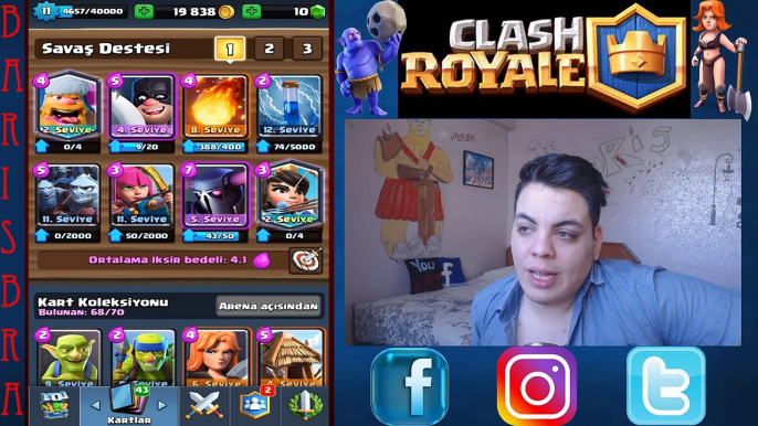 AMAN TANRIM!! 2 TANE SÜPER BÜYÜLÜ SANDIK AÇTIM Clash Royale