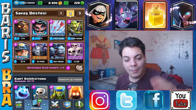 PATRON ÇILDIRDI!! 31000 GEM DEĞERİNDE SANDIK AÇILIMI (9 EFSANEVİ KART) Clash Royale