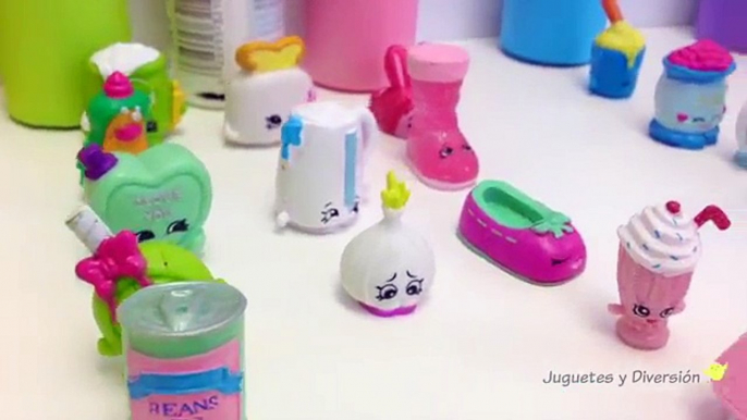 JUGUETES Shopkins| Aprende los nombres de frutas y verduras comida con Shopkins|Mundo de J