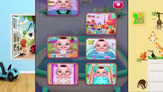 Et bébé soins Jeu enfants amour nouveau née avec iphone 7 gamepla