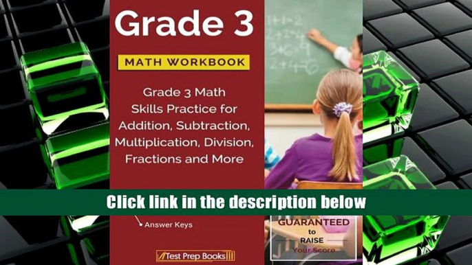 Audiobook  Grade 3 Math Workbook: Grade 3 Math Skills Practice for Addition, Subtraction,