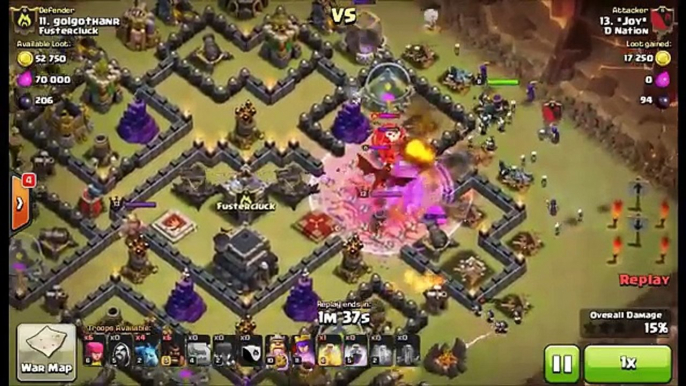 Clash Of Clans | Th9 3 Star Earthquake GoWiWi Strategy | 4 Tips For Success