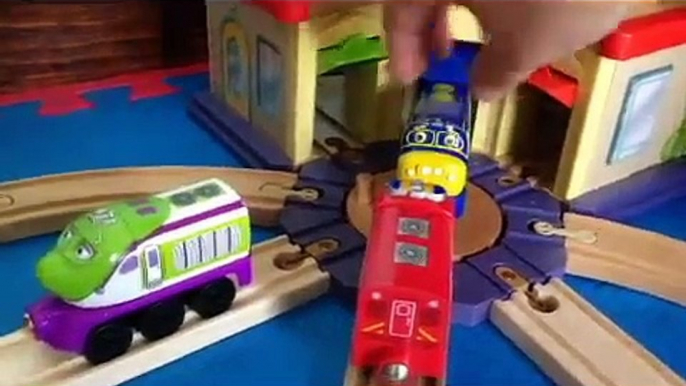 Chuggington meets Thomas & Friends. Brewster, Koko & Wilson